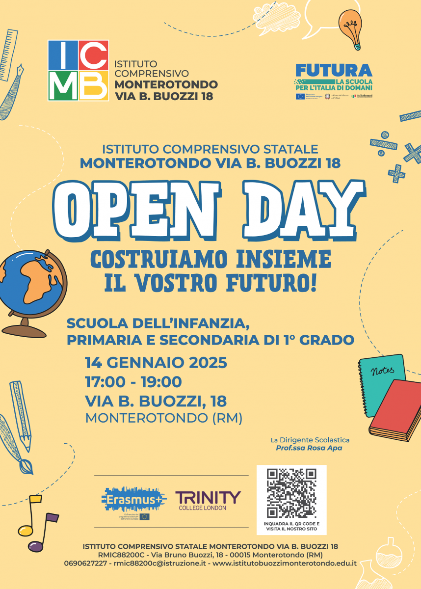 Open Day 14 gennaio 2025